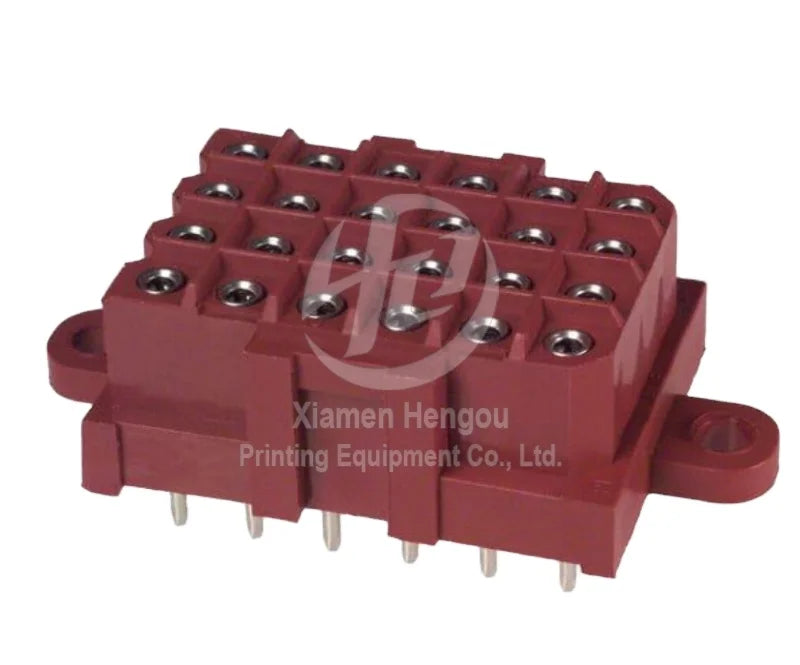 Konektor 24 Pin Untuk Papan Offset Printing Machine Spare Parts NTM