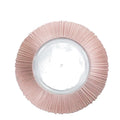 Bulk 33cm  Elegant Transparent Plastic Charger Plates for Wedding Party Wholesale