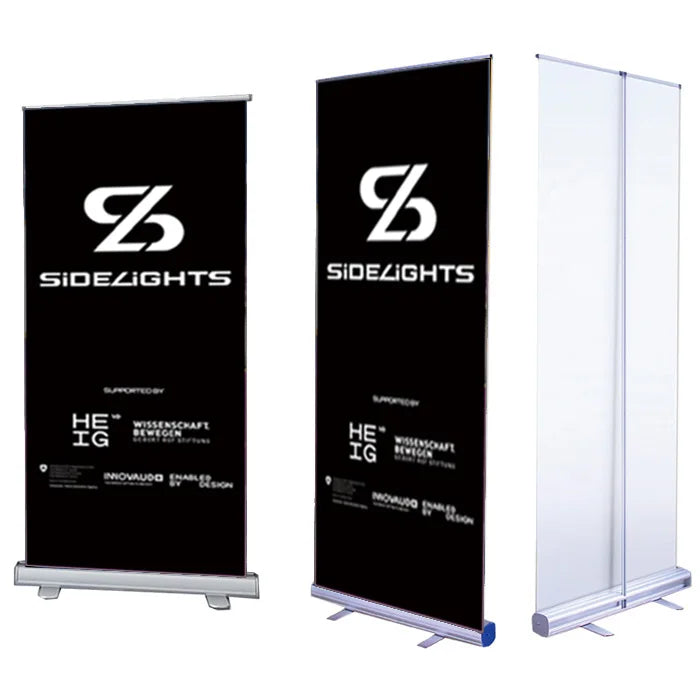 Promotional Double Sided Pull up Banner Stand with Graphic Printing