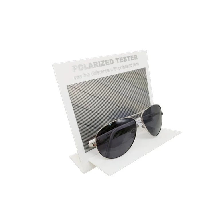 Custom Acrylic Spreader Sunglasses Accessories Colorful Striped Rainbow Polarized Test Pieces Socketed Eyeglasses Parts