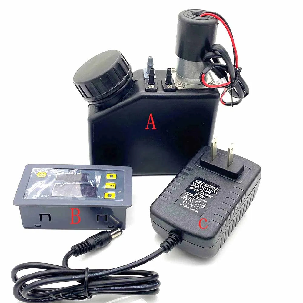 250ML UV White Ink CISS System With Damper for UV DTF L1800 Modify White Ink with Frame Holder Stirrer Ink Level Sensor Alarm