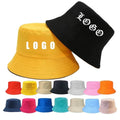 Custom Embroidered and Printed Cotton Fisherman Fishing Summer Sun Bucket Hats With Embroidery Logo for Men Women