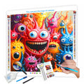N-2570 DIY Diamond Painting Customizable 5D Portrait of Monster's Carnival Art Fairy Dust Drills and Picture Diamond Painting