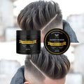 Barbershop Non-sticky No Flakes Long-Lasting Hold Shine Control Hair Styling Gel for Men Dry Thick Frizzy Hair
