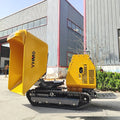 Mini Hydraulic Crawler Skid Loader 850kg EPA Engine Bearing 0.75m Bucket Capacity Garden Farm Construction Dumper China
