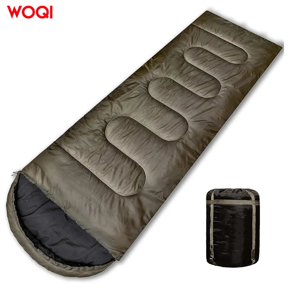 WOQI Is Suitable for Adults in Cold Weather with an Extended Three Season 0 Degree Camping Sleeping Bag