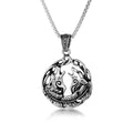 Trade Assurance Wedding Gift Jewelry Fashion Vintage Stainless Steel Wolf Pendant for Viking Amulet Couple Necklace