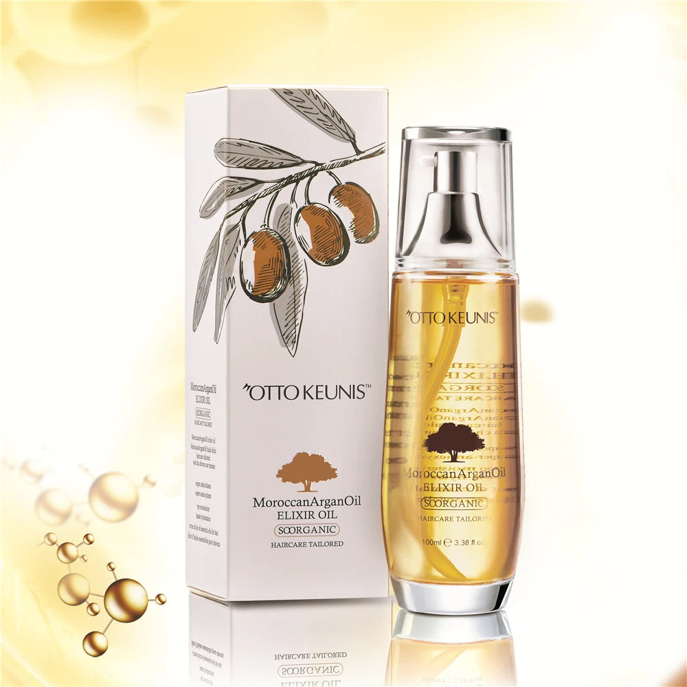 Private Label Organic Moisture Argan Oil Protein Hair Straightening Treatment Hair Oil