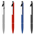 Promotional 3 in 1 Aluminum Stylus Mobile Phone Stand Metal Ball Pen MTP004 Promotional Gifts Stylus Metal I-Stand Twist Pen
