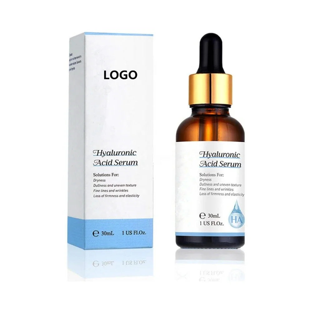 OEM Vitamin C+E Hyaluronic Acid Brightening Moisturizing Private Label Jojoba Oil Firming Face Serum