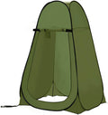 Woqi Pop-Up Outdoor Camping Shower Tent for Hiking Beach Portable Toilet Bathroom Summer Season Made of Canvas