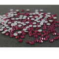 Lucky  NEW Color RUBY Color Hot Fix Stone Hot Fix Crystal Iron on Rhinestone Transfer for Garment