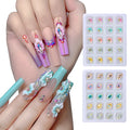 Nail Supplies Small Fresh Style 3D Carving Flower Nail Decor Resin Petal DIY Nail Art Accessories