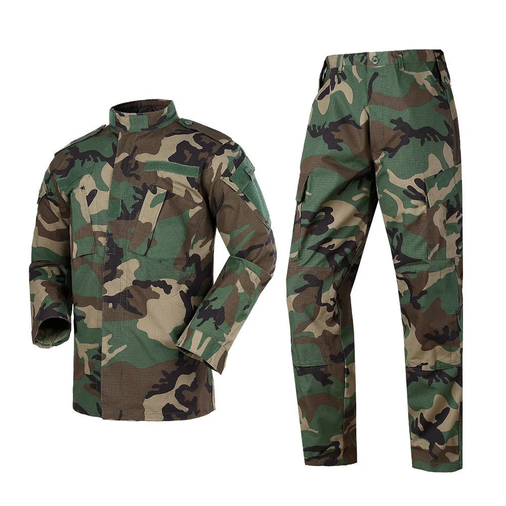 Shero Hot Sale BDU Tactical Uniform Breathable and Anti-Static Camouflage BDU Uniforms
