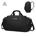 Ozuko 9651 Gym Bag for Women and Men Duffle Bag Backpack With Shoe Compartment Sports Duffel Bags for Traveling With Wet Pocket