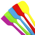 578 Silicone Scraper Coated Iron  China Supplier Big Size Food Grade Silicone Baking Tools Silicone Kitchen Spatula Set