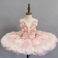Girls Swan Lake Puffy Skirt Children's Professional Ballet Tutu