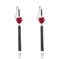 Wholesale Women Jewelry Sterling Silver 925 Earring Hooks Natural Stone Tassel Earrings Set