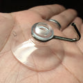 Plastic Suction Cups Display Hooks With Glass Sucker