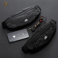 HUALIAN Fashion Fanny Pack Nylon Waterproof Small Waist Bag Bum Bag Sport Running Belt for Men Women