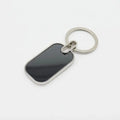 No Minimum Design Metal Crafts KeyRing Sublimation Luxury Key Chain in Bulk With Logo Car Blank Custom Black Metal Keychain