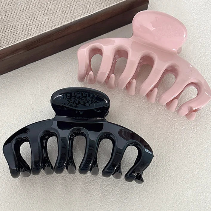 Fashion Trendy Large Hair Clip Popular Hair Claw Simple Elegant Strong Holder for Thick Long Hair