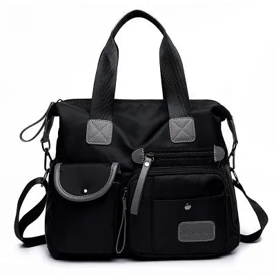 New European and American Fashion Women's Bags Nylon Mummy Bag Large-capacity One-shoulder Messenger Travel Bag