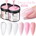 UR SUGAR 150g Clear Jelly Hard Gel Nail Builder Camouflage Colors UV Hard Gel Polish for Nail Extension