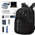 Fashion Travel Casual Backpacks Custom Logo Waterproof USB Charging Port 46L Large Capacity Business Laptop Nylon