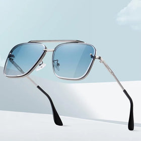 Oversize Women Polarized Uv400 Sunglasses Men Cutting Lens Gradient Female Uv400 Oversized Double Beam Driving Sunglasses