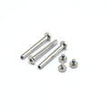 High Quality Stainless Steel Hexagon Flat Head Male and Female Rivets Good Price Fast Window Fasteners