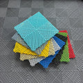 Garage Flooring Mats Rigid Modular Colorful Interlocking Garage Floor Tiles Industrial Plastic Outdoor Warehouse Lock Catch 18mm