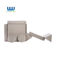 Industrial Kids Play Couch Wooden Frame Available for Pre-Schoolers Play MIcrofiber Fabric Couch Modular Sofa for Kids