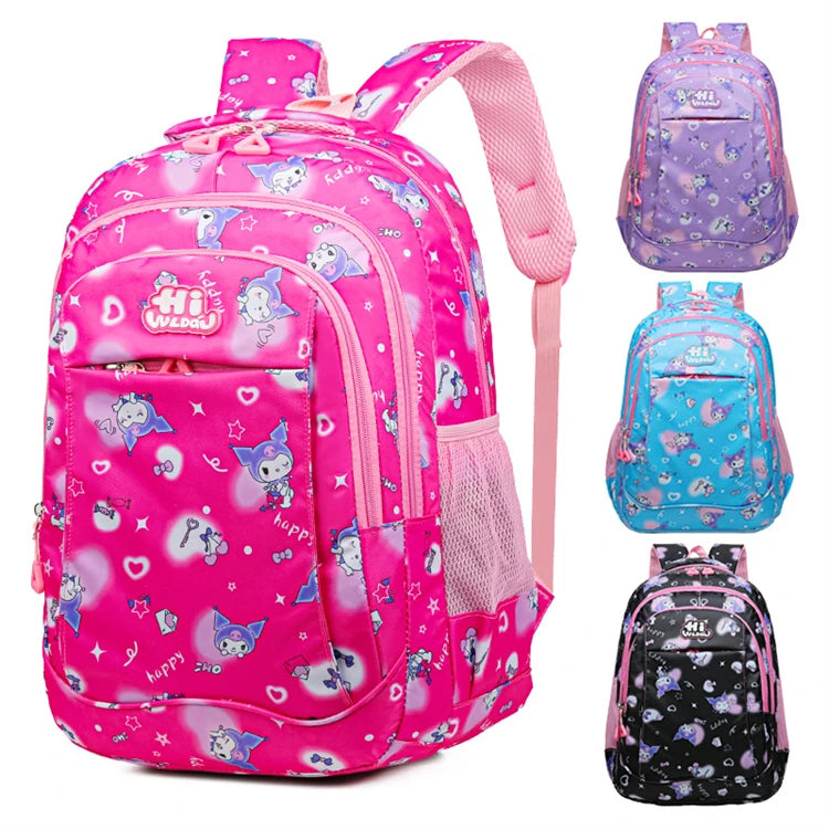 2025 Strong and Cute Cool Anime Traveling Class 9 Good Teenagers School Bag for 14 Years Old Girl