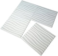 Irini Waterproof Fireproof ECO-Friendly Paintable 3D PVC Wall Panels Geometric Pattern Modern Design for Living Room Household