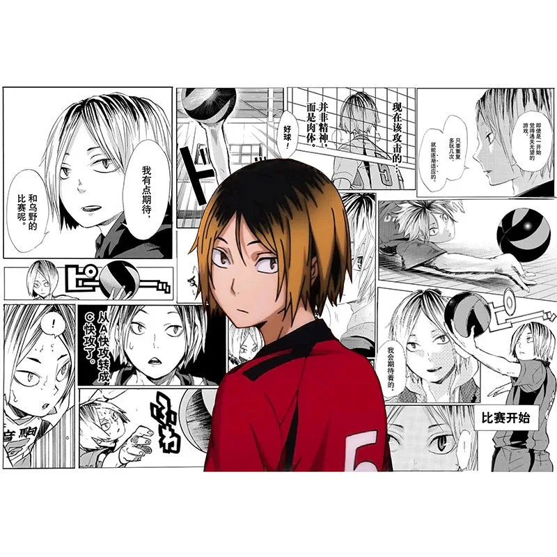 Japanese Anime Wall Print Poster Haikyuu!! Wallpaper Anime Wall Sticker for Home Decor