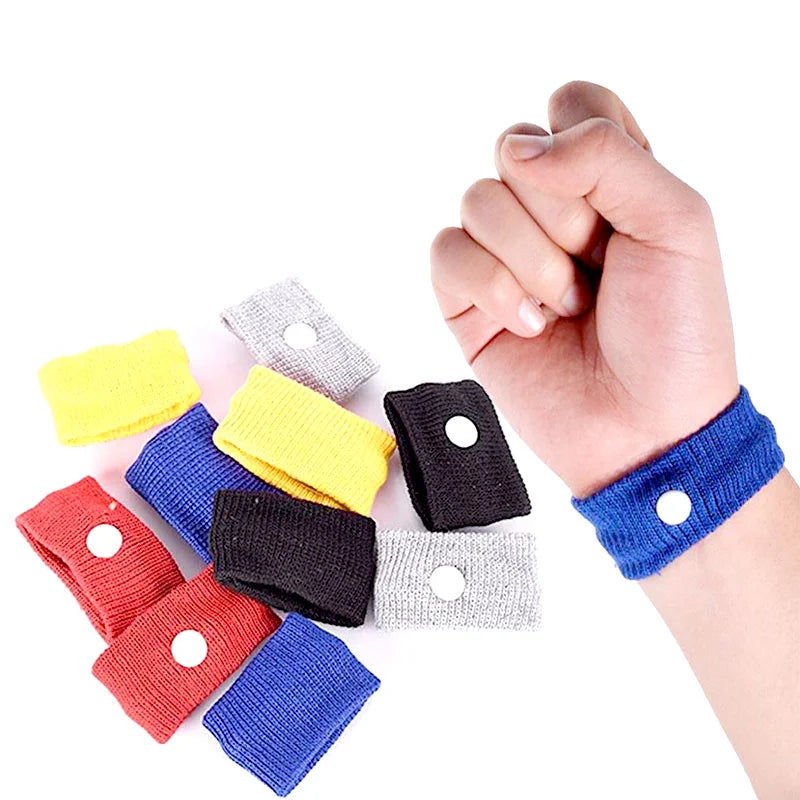Sports Wristband Polyester Pregnant Women and Children Anti-motion Sickness Seasickness Outdoor Travel Anti-vomiting Wristband