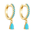 Industry Factory Price Drop Earring Real 925 Silver Earrings huggies for Women Simple Hoop Earrings Jewelry