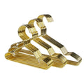 Pet Kid Clothes Hanger Space Saving Home Bathroom/Living Room Use Single Tier Metal Gold Assorted Sizes Multifunction Classic