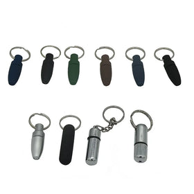 New Design Refillable Stainless Steel 4 in 1 Keychain Cheap Dual Cigar Punch With Key Chain