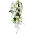 Morili Water Drops Holding Flowers for Wedding Outdoor Wedding Photography Bride Holding Flowers Bridal Bouquet MB19