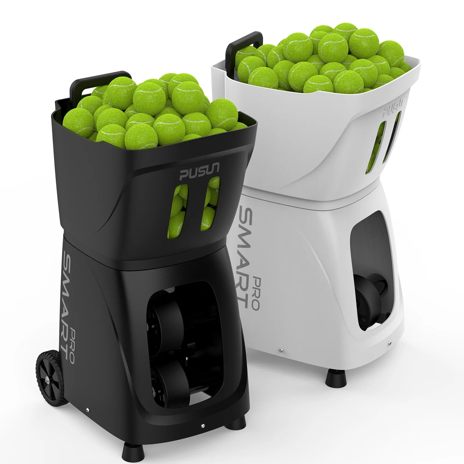 Portable Tennis Ball Launcher Automatic Serve APP-controlled Perfect for Tennis and Padel Training tennis ball pitching pusun