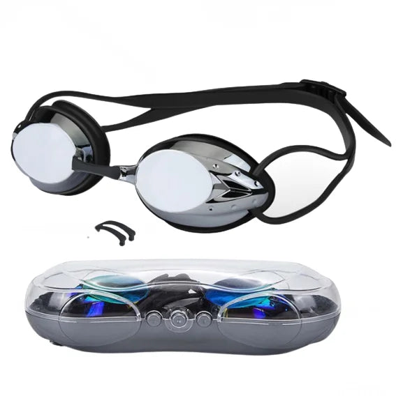 Professional Silicone Racing Arena Swimming Goggles Eye Protection Swimming Glasses Summer Adult Anti-Fog UV Small Swim Goggles