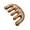 Natural Sandalwood Meridian Comb Five Finger Meridian Head Craft Household Necessary Gift