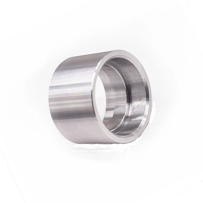 Aluminum Round Spacer with CNC Service Adapter Bushing Connect Equal Head Model 30mm Pipe Size Available Brass Bronze Titanium
