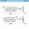Master Gas EC-F 250 21-25 Front GP Pads for Gas Springs