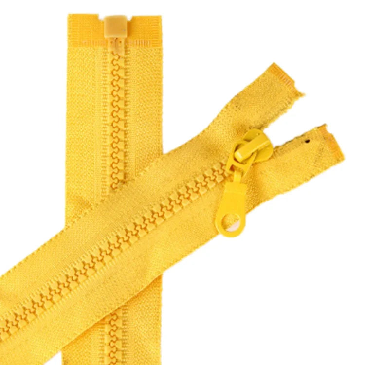 Auto Lock Zipper Wholesale Big Heavy Decorative Resin Polyacetal Plastic for Jackets Garments Bags