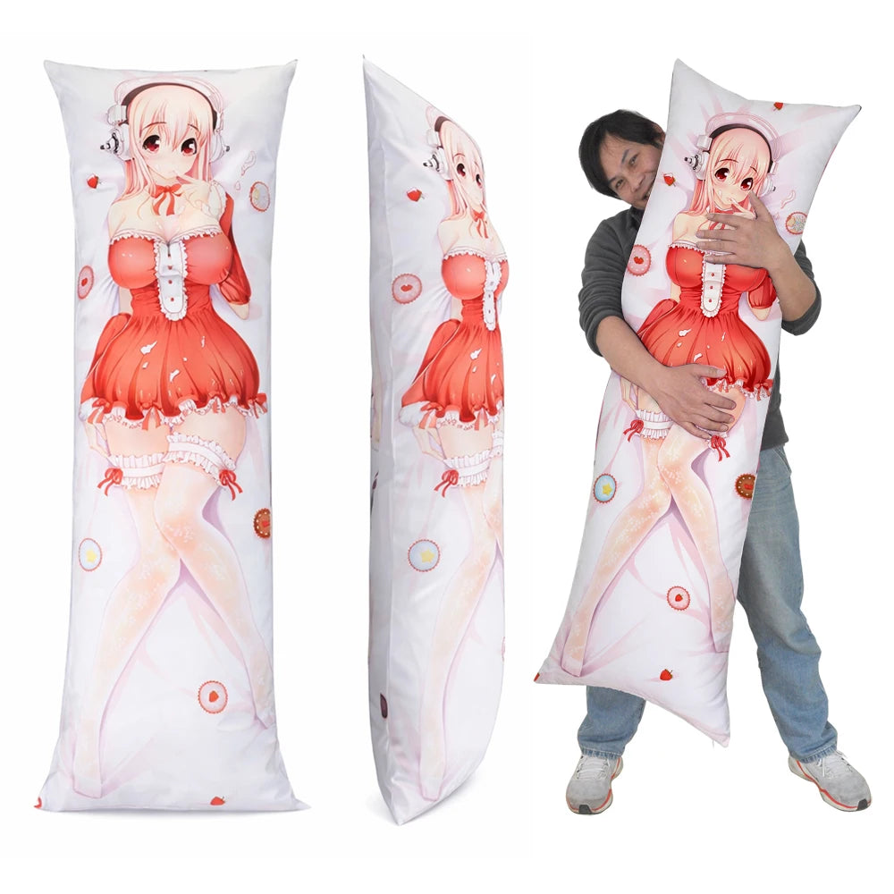 2026 3D Dakimakura with Chest Customized Oppai Pad Cushion Sexy Adult Cushion Cover Anime Cute Girl Cheap and High Quality