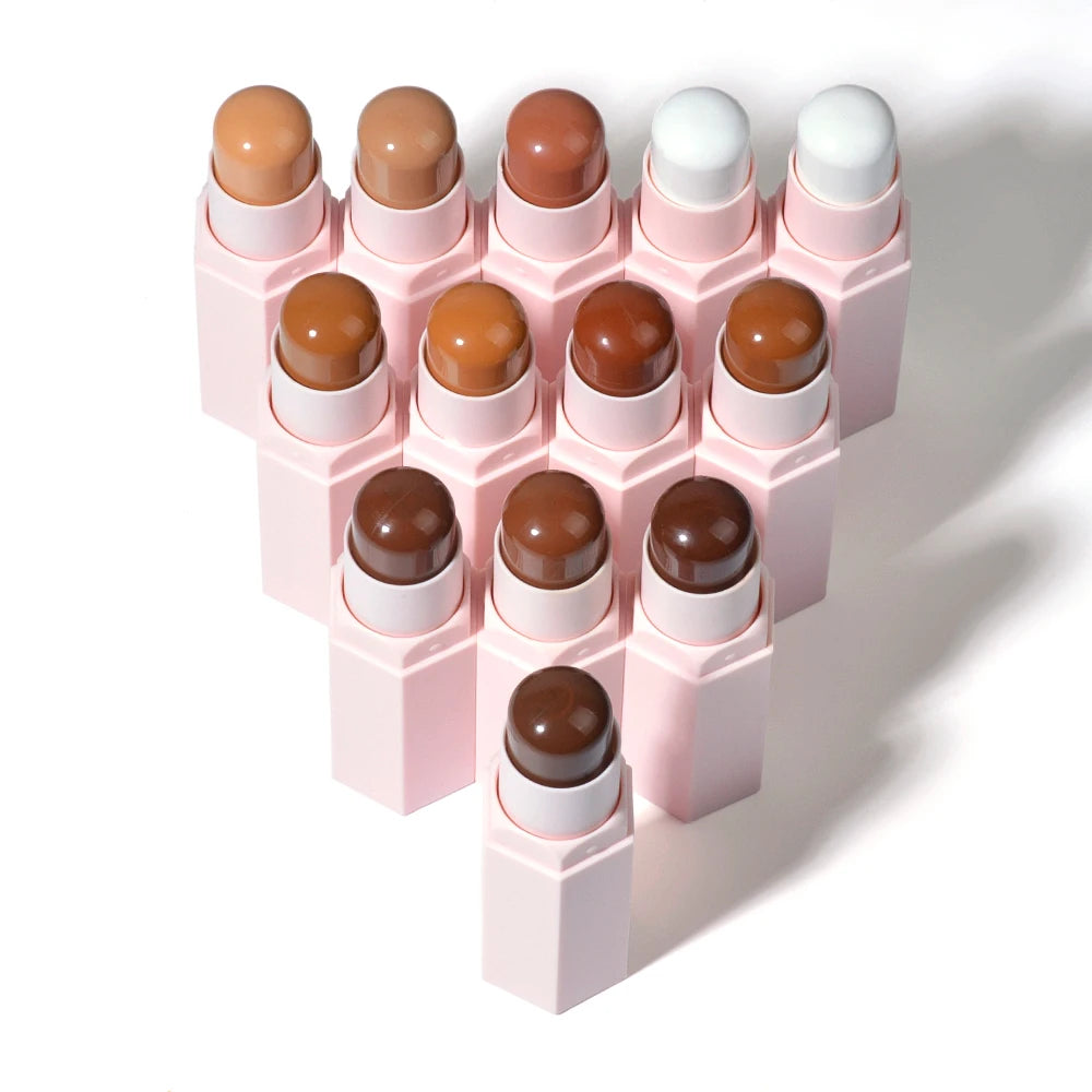 Professional Makeup Creamy Contour Stick Vegan and Cruelty-free Cosmetics Highlighter Face Shaping Contouring Stick 3 Years 9g