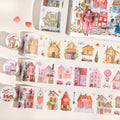 2M/Roll Adhesive Tape My Fairytale Town Collection Small Town Theme European Vintage Priming DIY